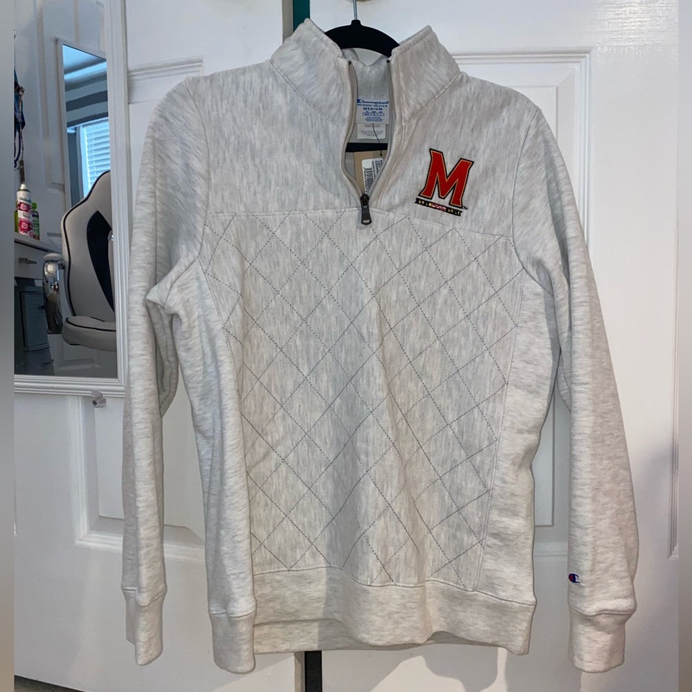 BRAND NEW Maryland Champion Quarter-zip